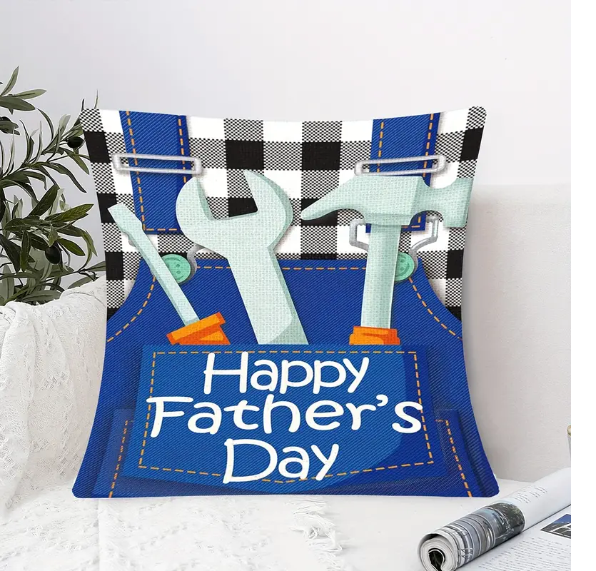 Short Plush Throw Pillow Covers