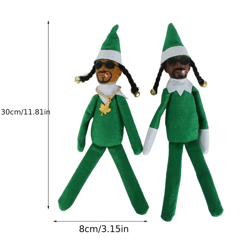 Hip Hop Elf on the Shelf Plush Doll