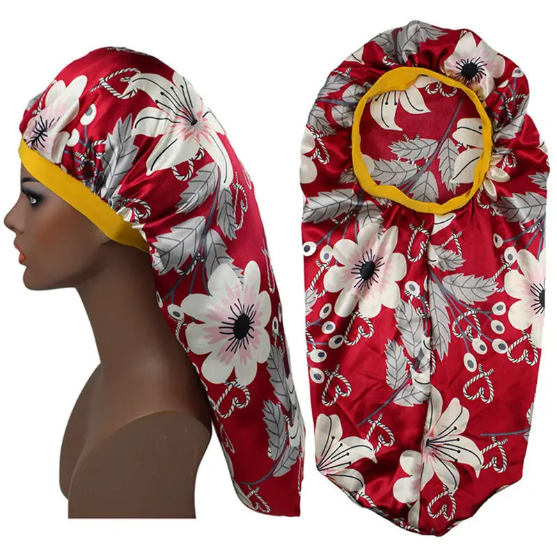 Women's Long Hair Cap Hair Bonnet