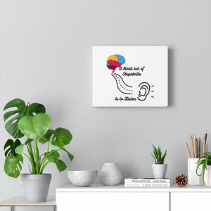 Motivational Canvas Gallery Wraps