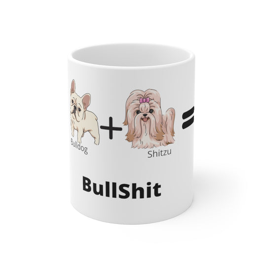 Bulldog and Shitzu Mug 11oz