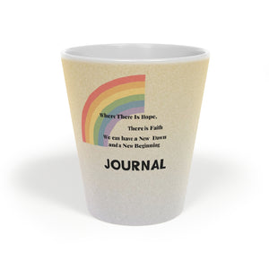 The New Beginning JournalLatte Mug, 12oz