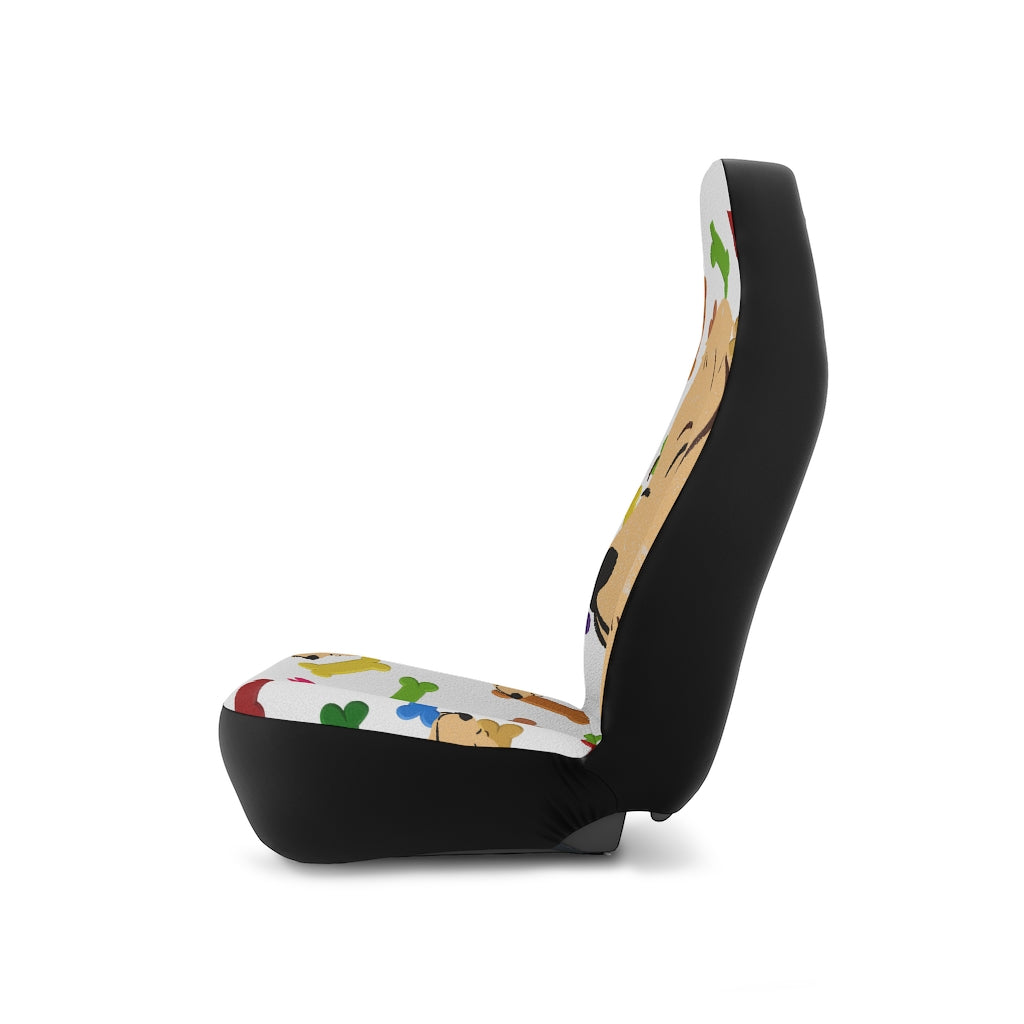 Dog and bone Car Seat Covers