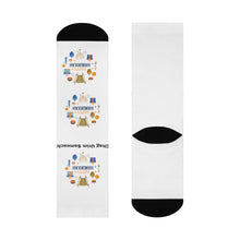Load image into Gallery viewer, Hanukkah Crew Socks
