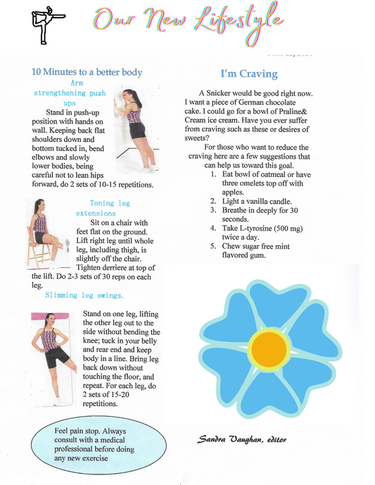Ten minutes exercise 