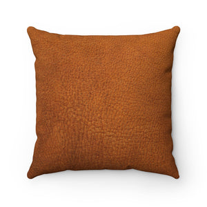 Faux Suede Square Pillow