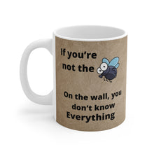 Load image into Gallery viewer, Grandma Sez White Ceramic Mug If You Not the Fly On the Wall
