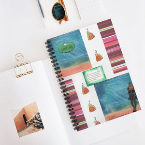 Happy Haunting Spiral Notebook - Ruled Line