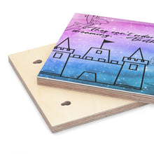 Load image into Gallery viewer, Fairies Dreaming Wood Canvas
