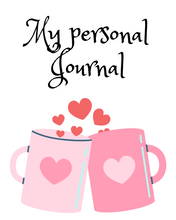Load image into Gallery viewer, &quot;My Personal Journal: A Private Space for Self-Reflection, Goal-Setting, and Personal Growth&quot;
