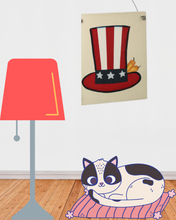 Load image into Gallery viewer, Uncle Sam Americana Wood Sign
