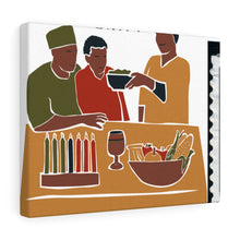 Load image into Gallery viewer, Canvas Gallery Wraps Unity Kwanzaa
