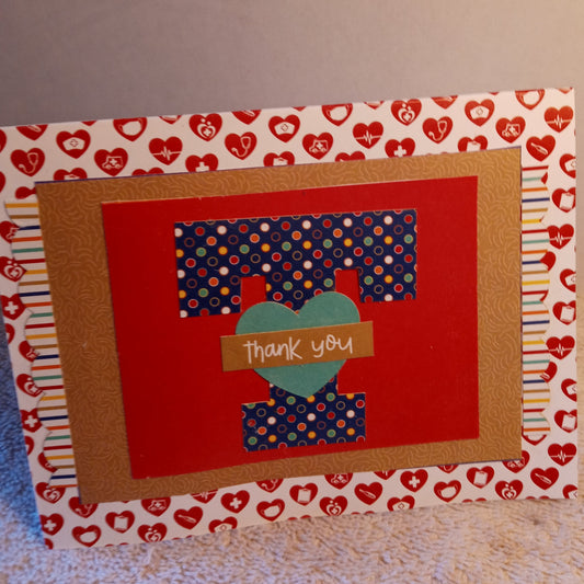 Thank You First Responder Card