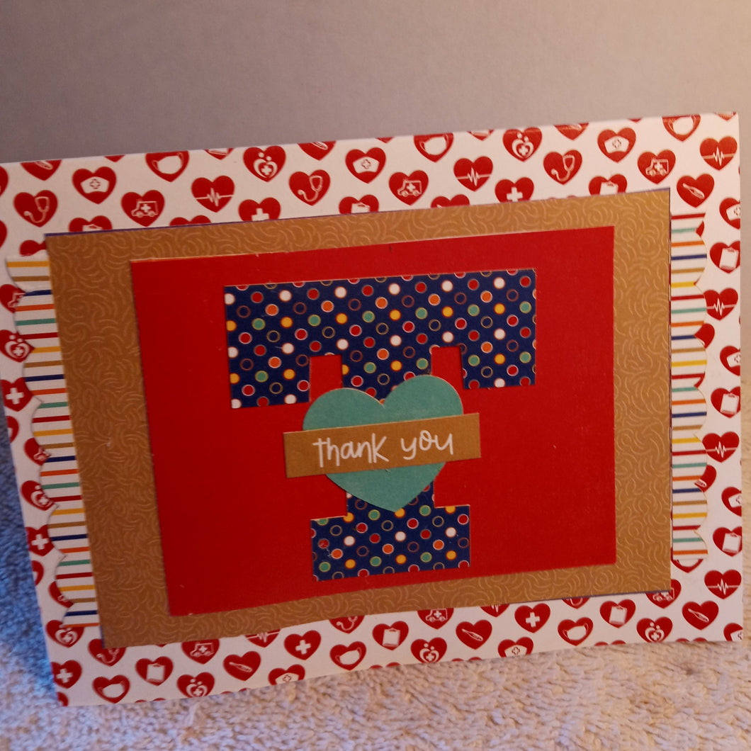 Thank You First Responder Card