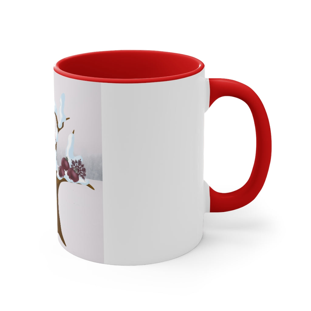 Holiday Cardinal Accent Mug