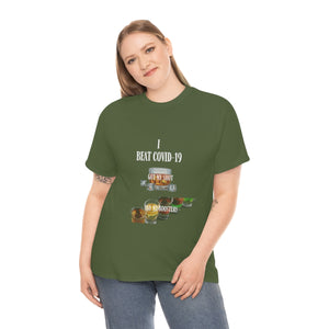 Unisex Heavy Cotton Tee Funny COVID-19 T-Shirt