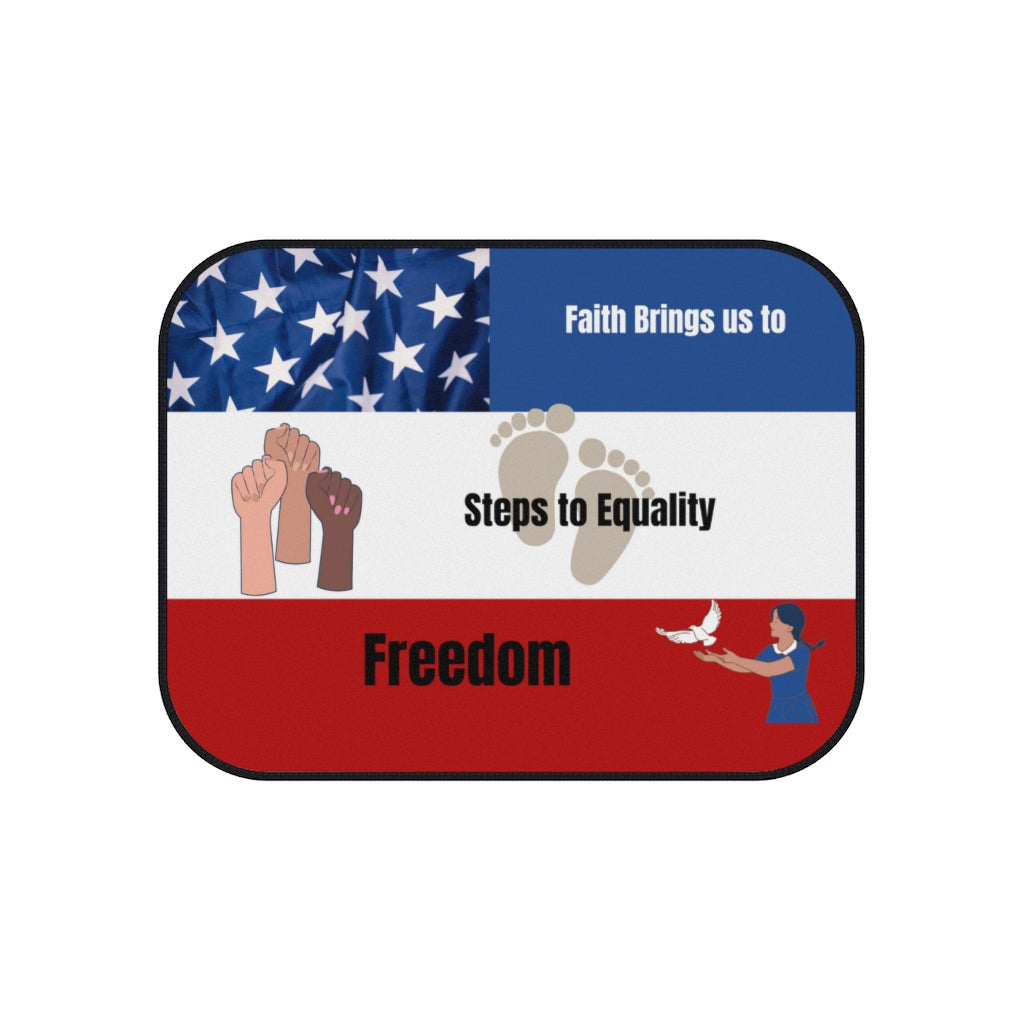 Patriotic Car Mats (2x Rear)