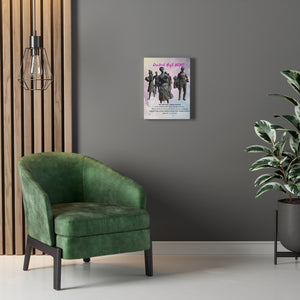 Central High Nine Stretched Canvas
