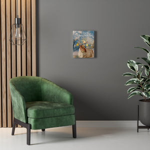 Stretched Canvas Merry Christ-Moose