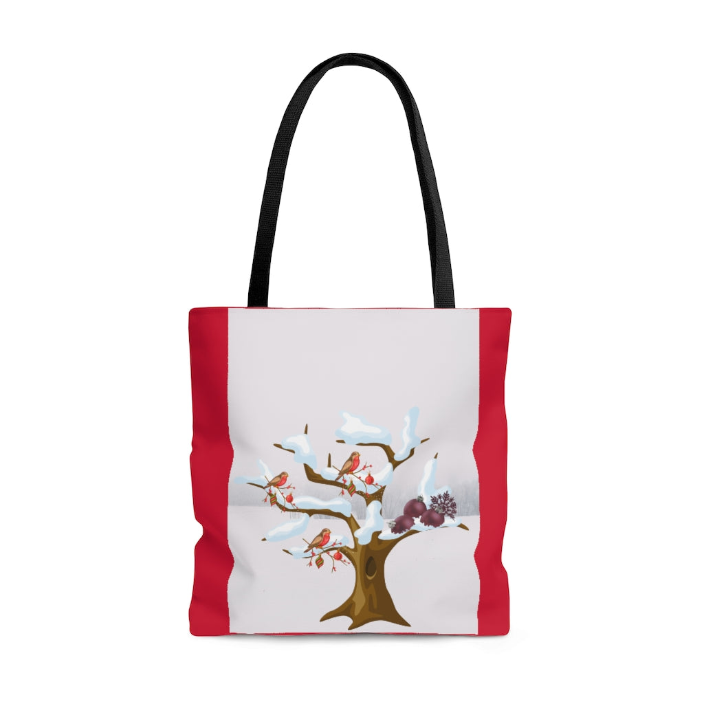 Holiday Cardinal Tote Bag