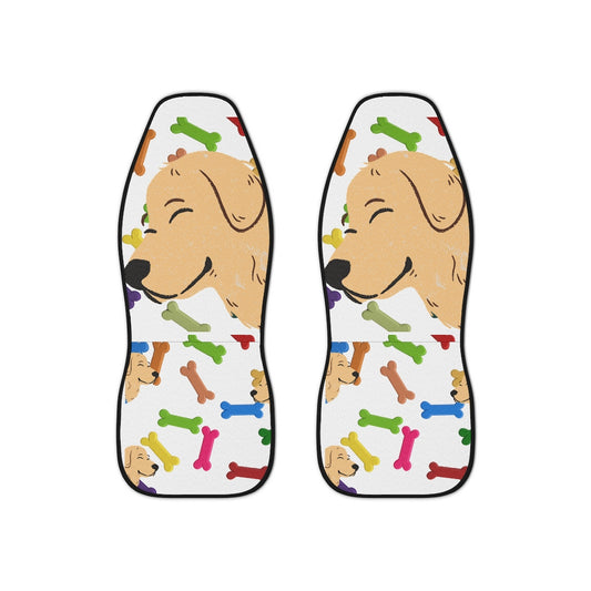 Dog and bone Car Seat Covers