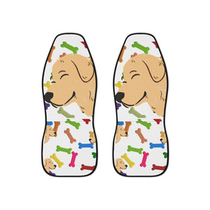 Dog and bone Car Seat Covers