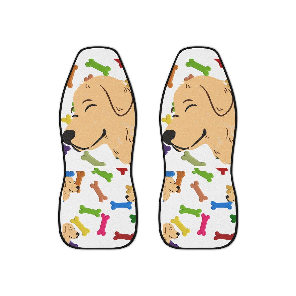 Dog and bone Car Seat Covers