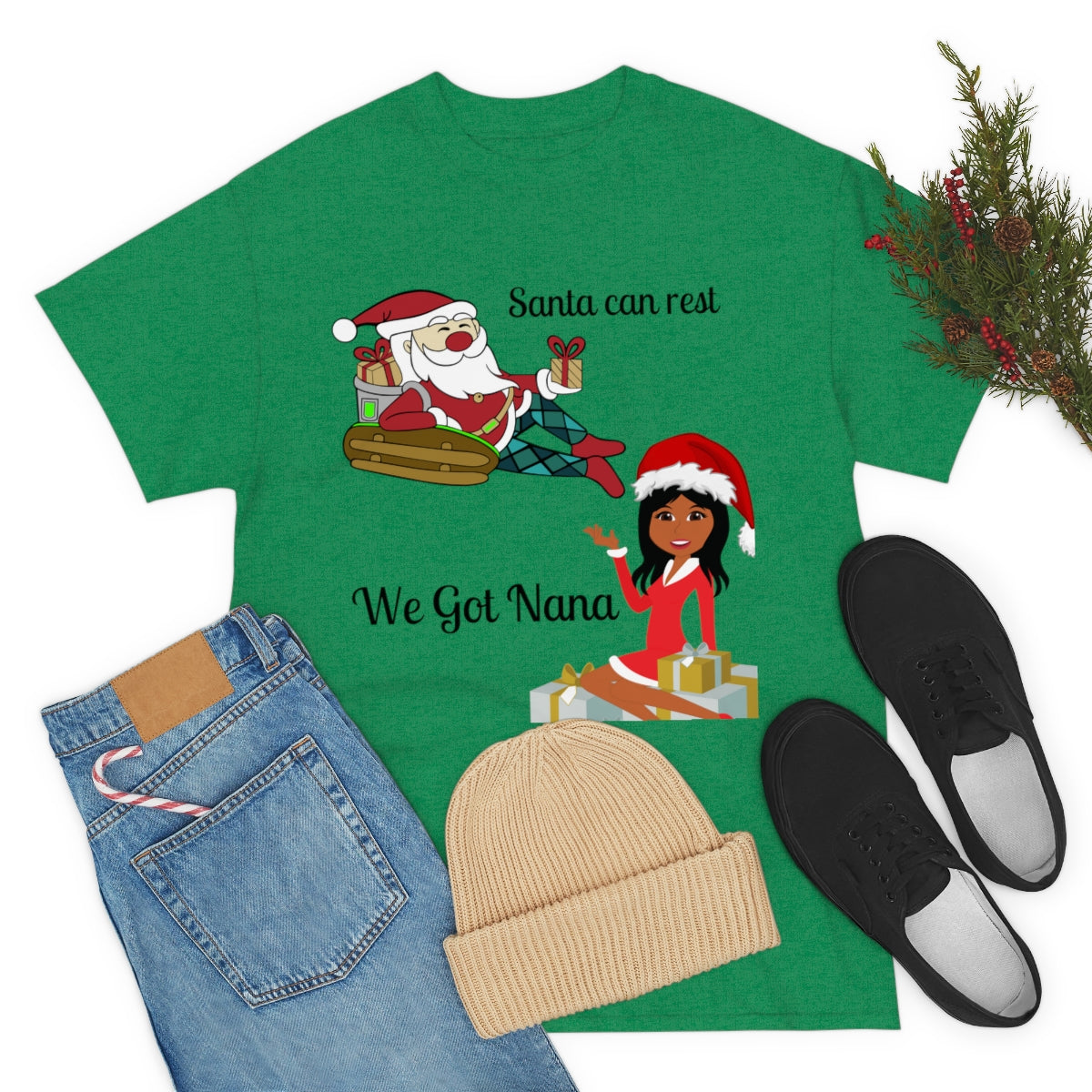 Unisex Heavy Cotton Christmas Tee Shirt