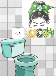 St. Patrick's Day - A Lucky Lady Canva