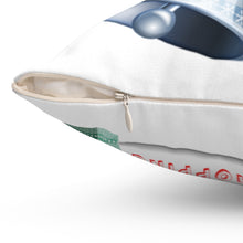 Load image into Gallery viewer, it&#39;s Christmas Time Spun Polyester Square Pillow Case
