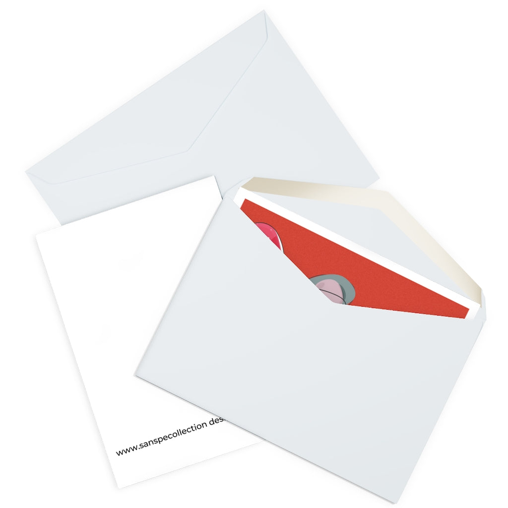 Valentine Greeting Cards (5-Pack)