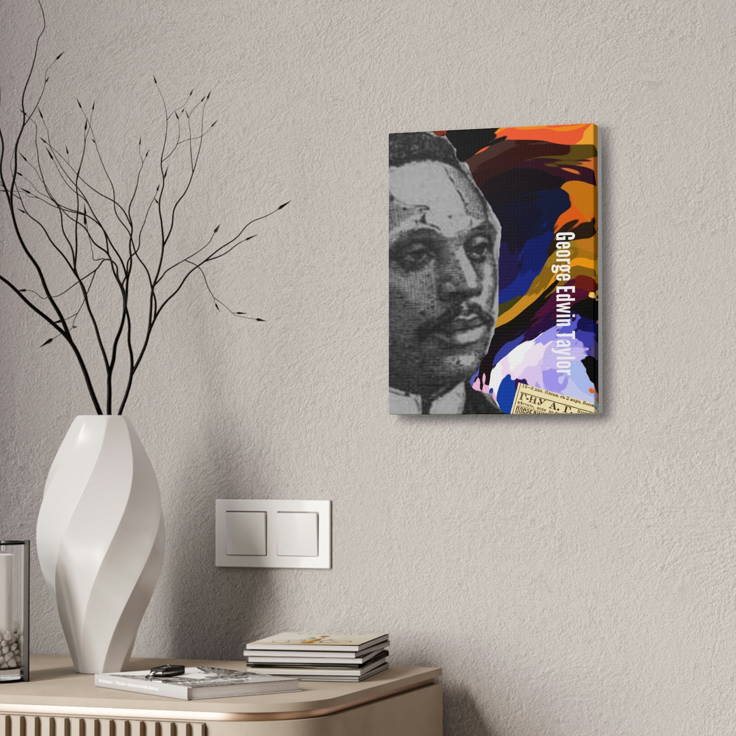 Wall Art George Edwin Taylor Tribute