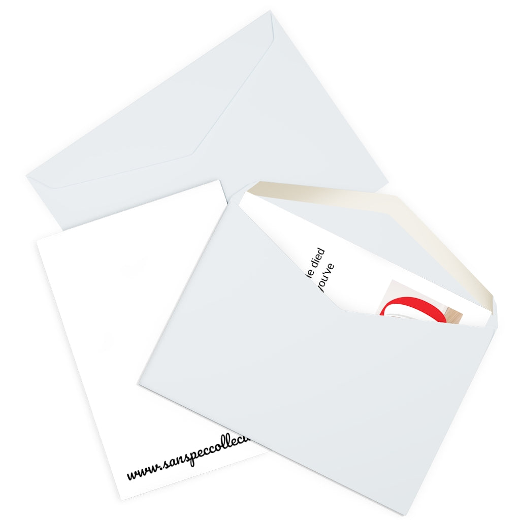 Greeting Cards (5 Pack) Santa Won't Be Coming