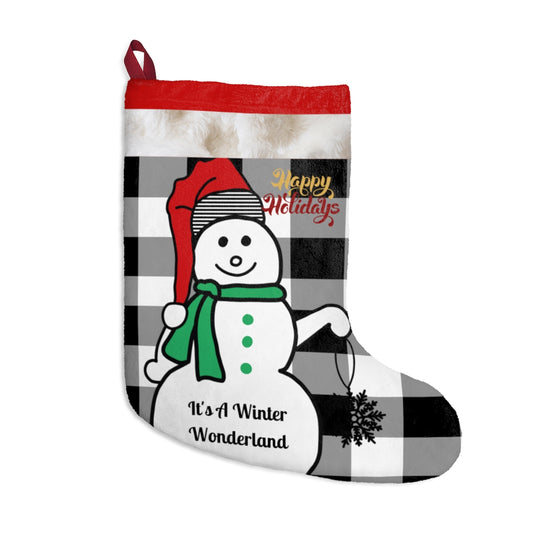 Christmas Stockings Snowman