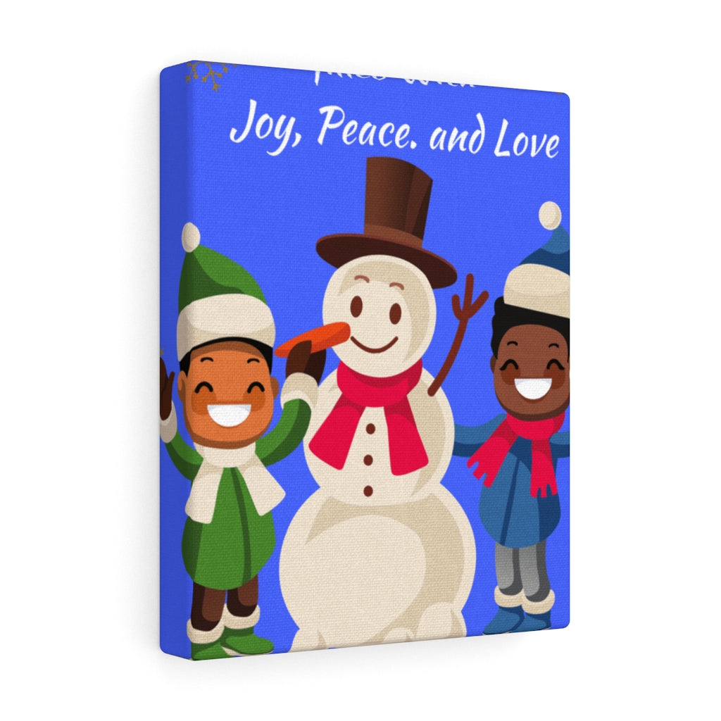 Joy, Peace, and Love Canvas Gallery Wraps