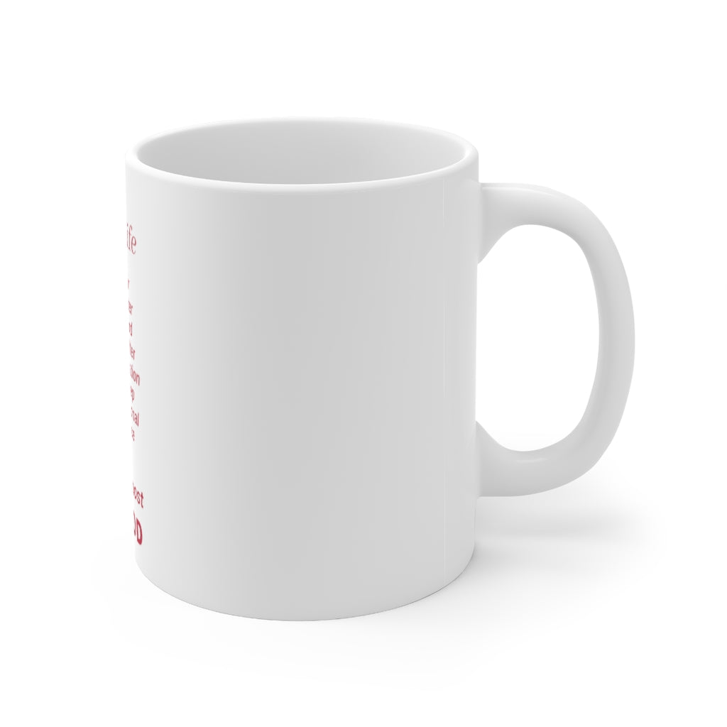 Sustain Life Ceramic Mug 11oz