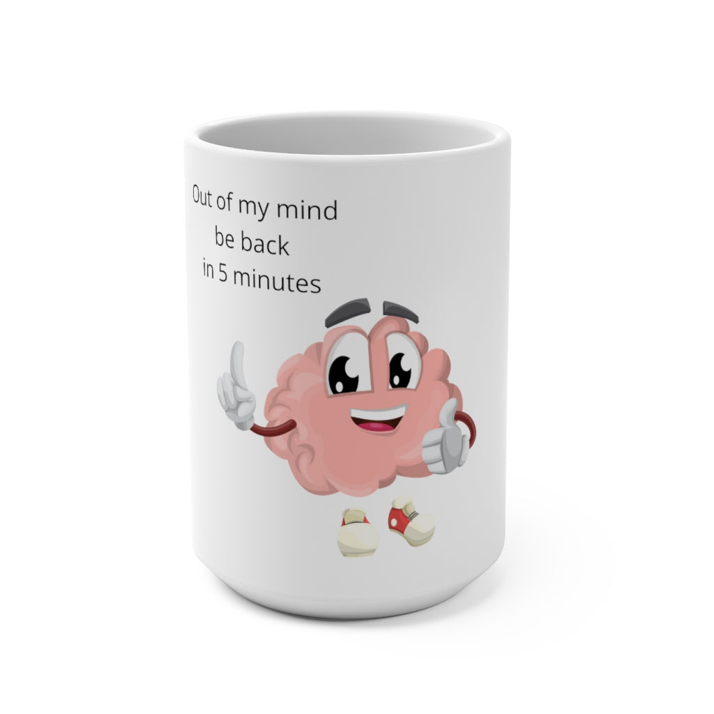 The "BRAIN" Humorous Saying Mug 15oz