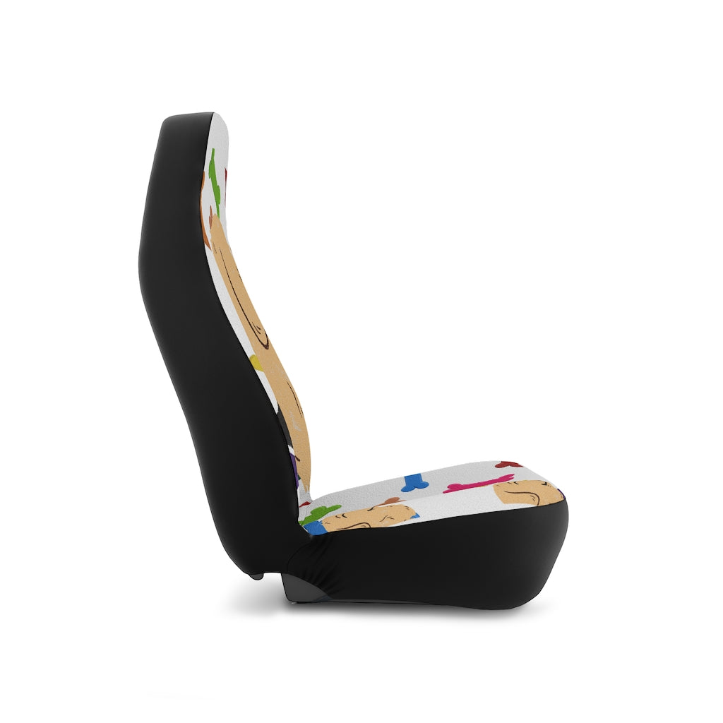 Dog and bone Car Seat Covers