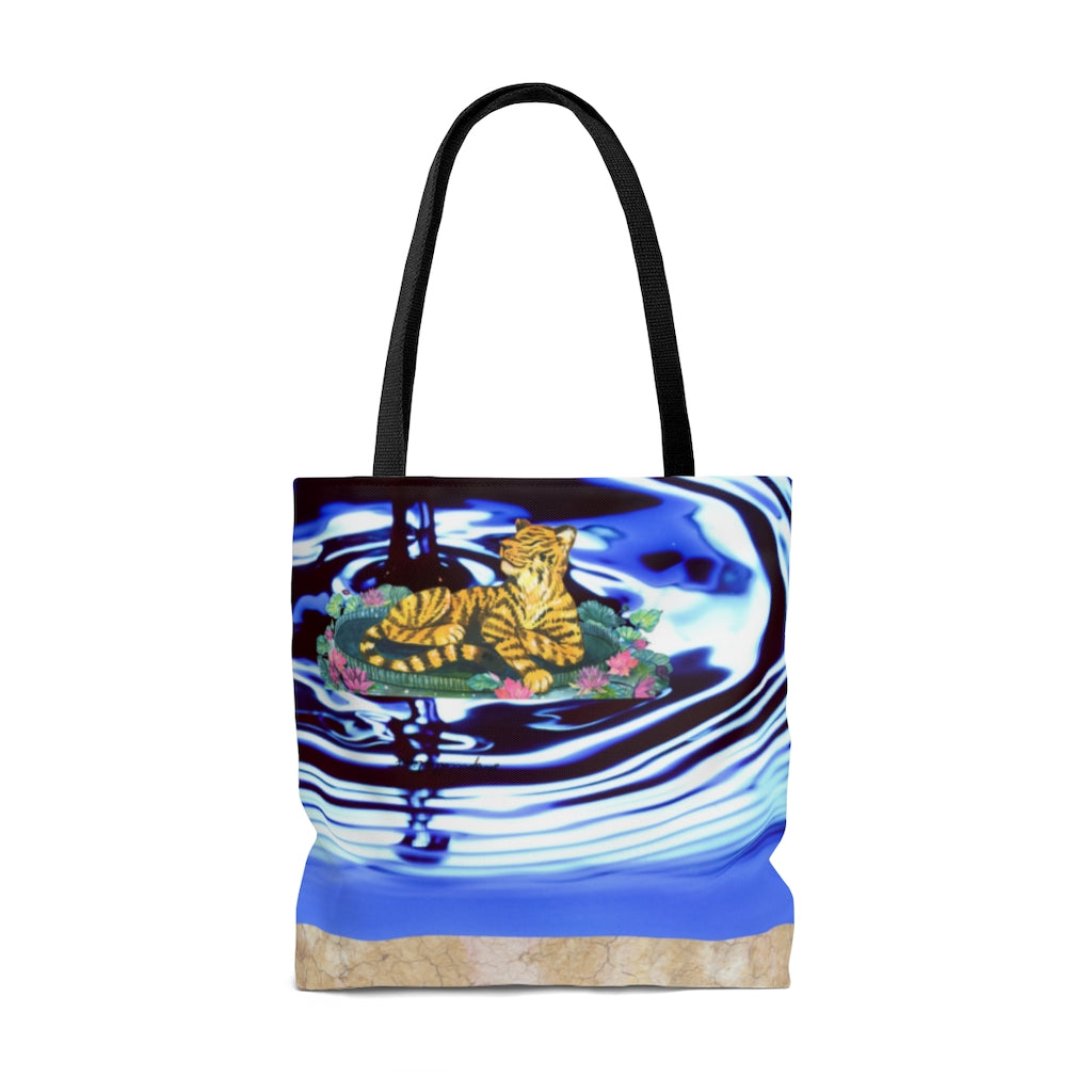 AOP  Chinese Water Tiger Designed Tote Bag