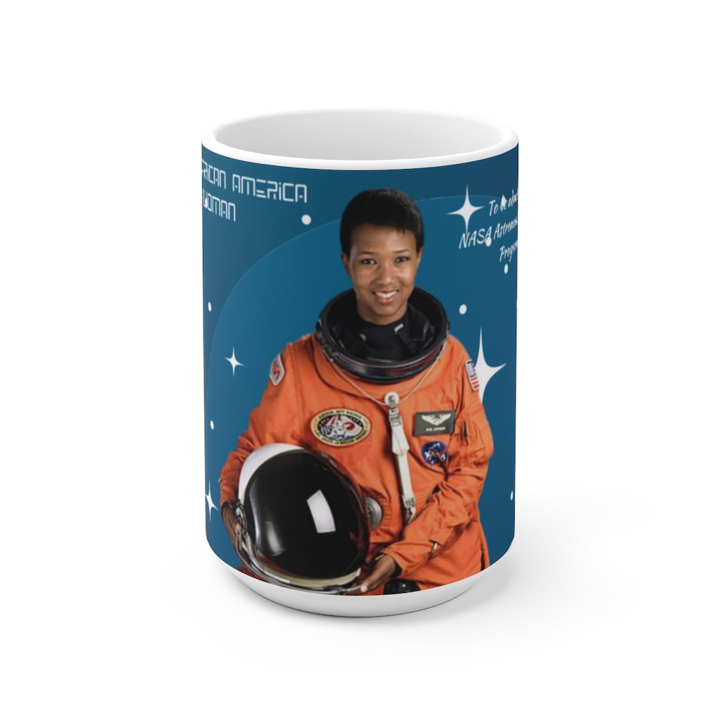 Mae Carol Jemison Black History Ceramic Mug (EU)