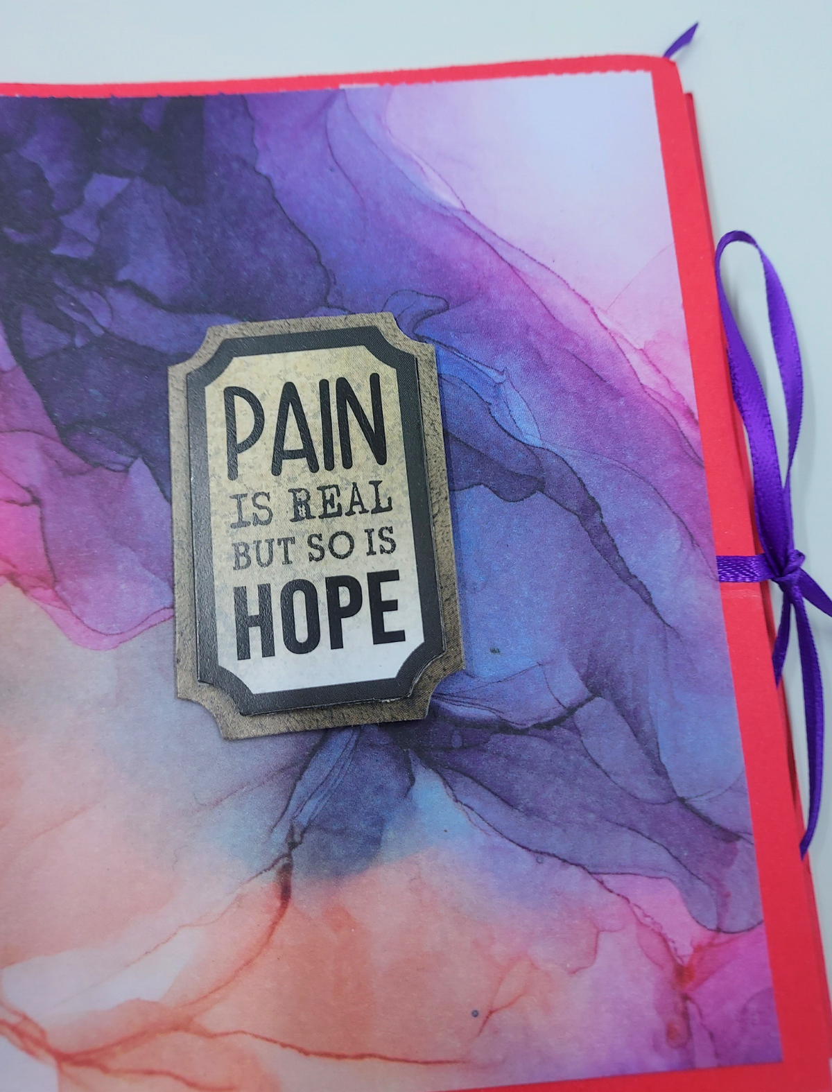 "Handcrafted Inspiration: Handmade Note Pads for Daily Motivation"