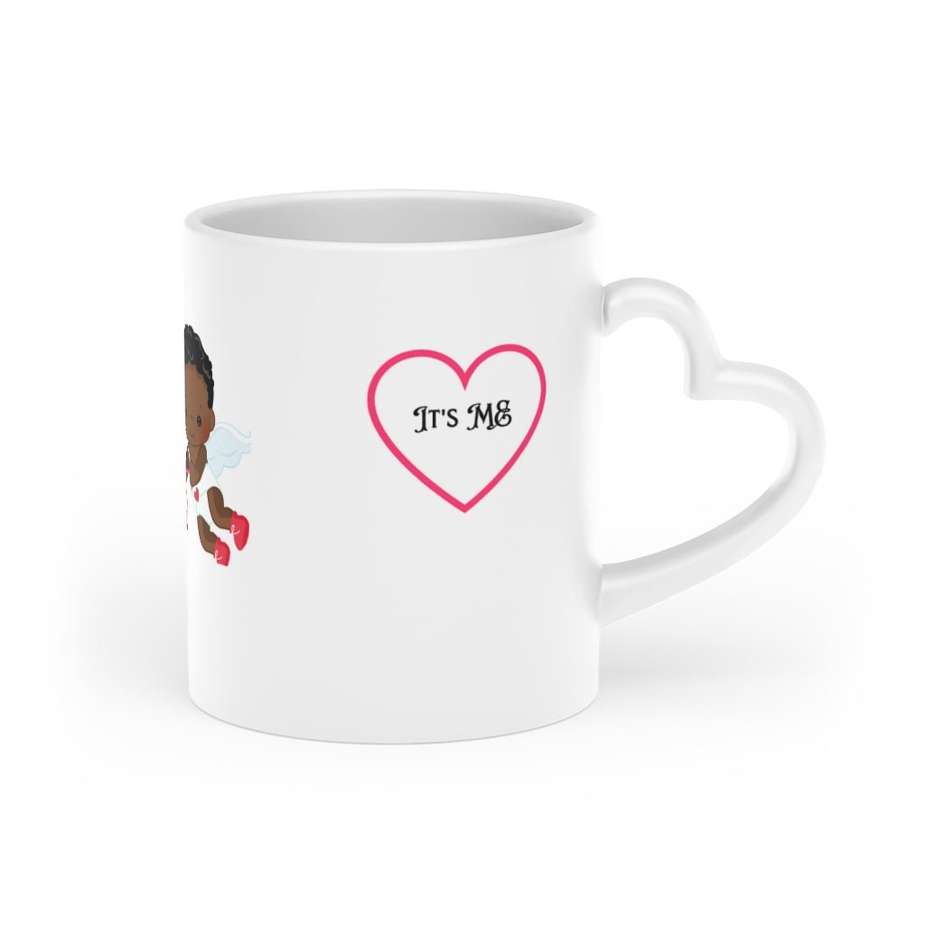 Valentine's Heart-Shaped Mug