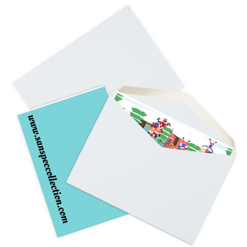 Greeting Cards (5 Pack) "My Kind of Wintery Town."