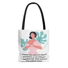 Load image into Gallery viewer, Your Mind Can Achieve AOP Tote Bag
