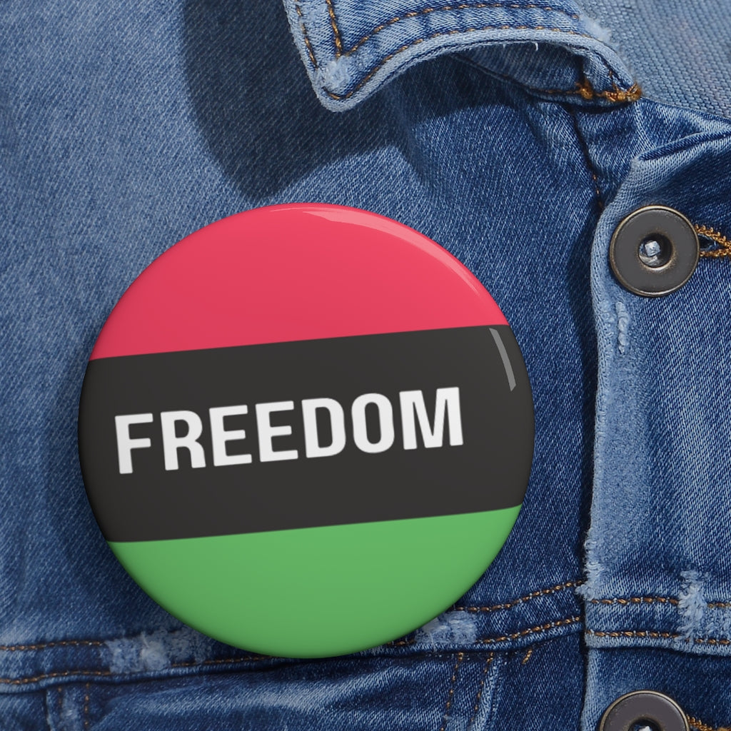Juneteenth Pin Buttons
