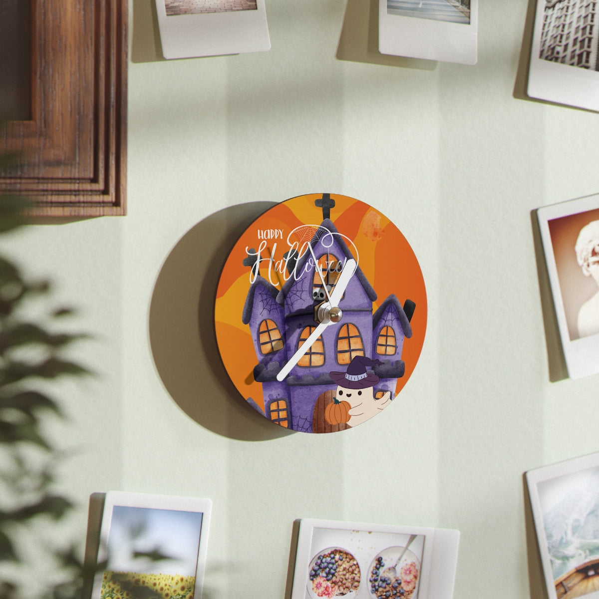 Happy Halloween Clock