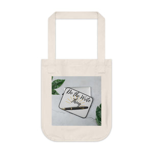Organic Canvas Tote Bag