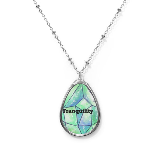 Tranquility Oval Necklace