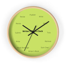 Load image into Gallery viewer, The Writer&#39;s Block Collection Wall clock
