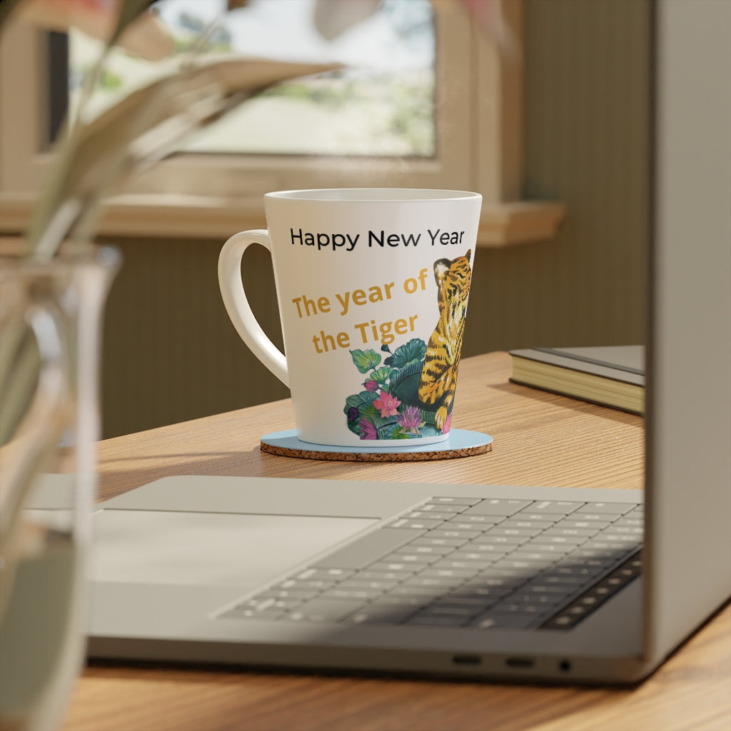 Year of the Tiger Latte Mug, 12oz